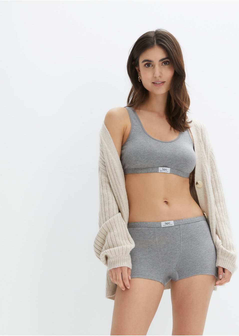 Brassière avec coton