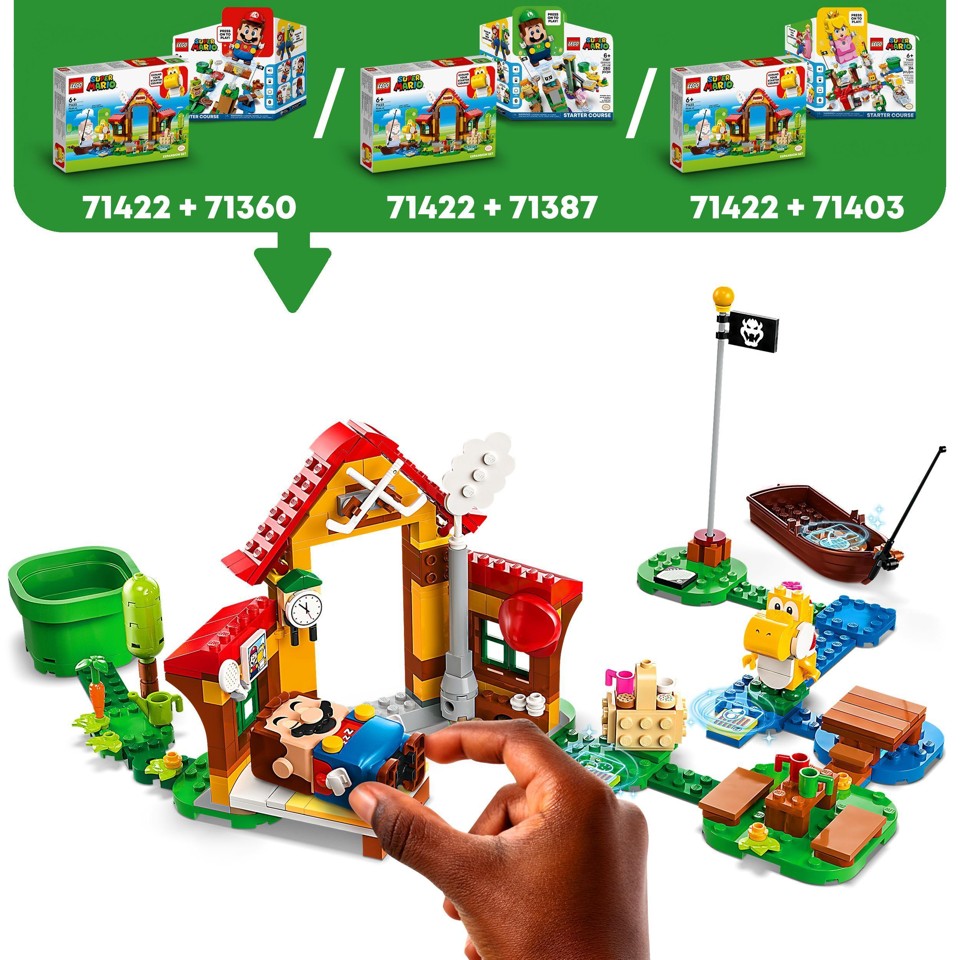 LEGO Super Mario - Skovtur ved Marios hus – udvidelsessæt (71422)