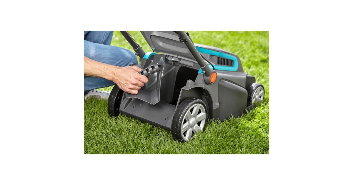 GARDENAElektrische grasmaaier PowerMax 1800/42  (Zwart/turquoise, 5042-20)
