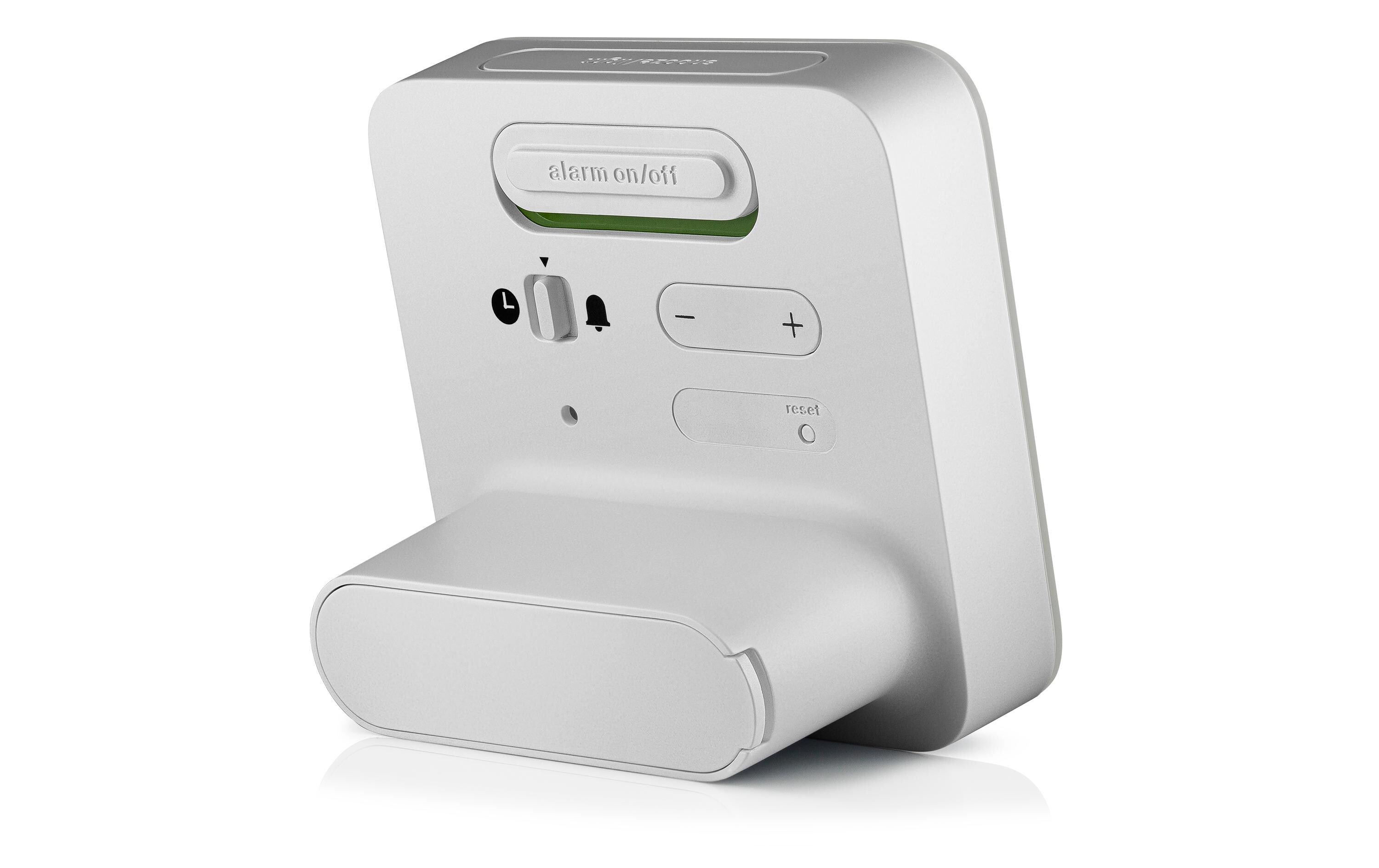 Funkwecker BC09 WeissFunkwecker mit LDC Display