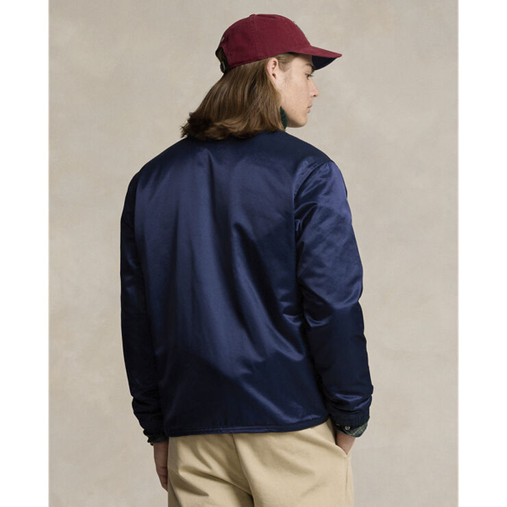 Polo Ralph Lauren TAKIHYO SATIN-VINTAGE COACH'S JKT Blå