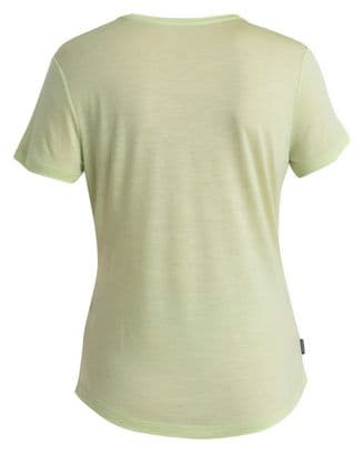 T-Shirt Femme Icebreaker Merino 125 Cool-Lite Sphere III Vert