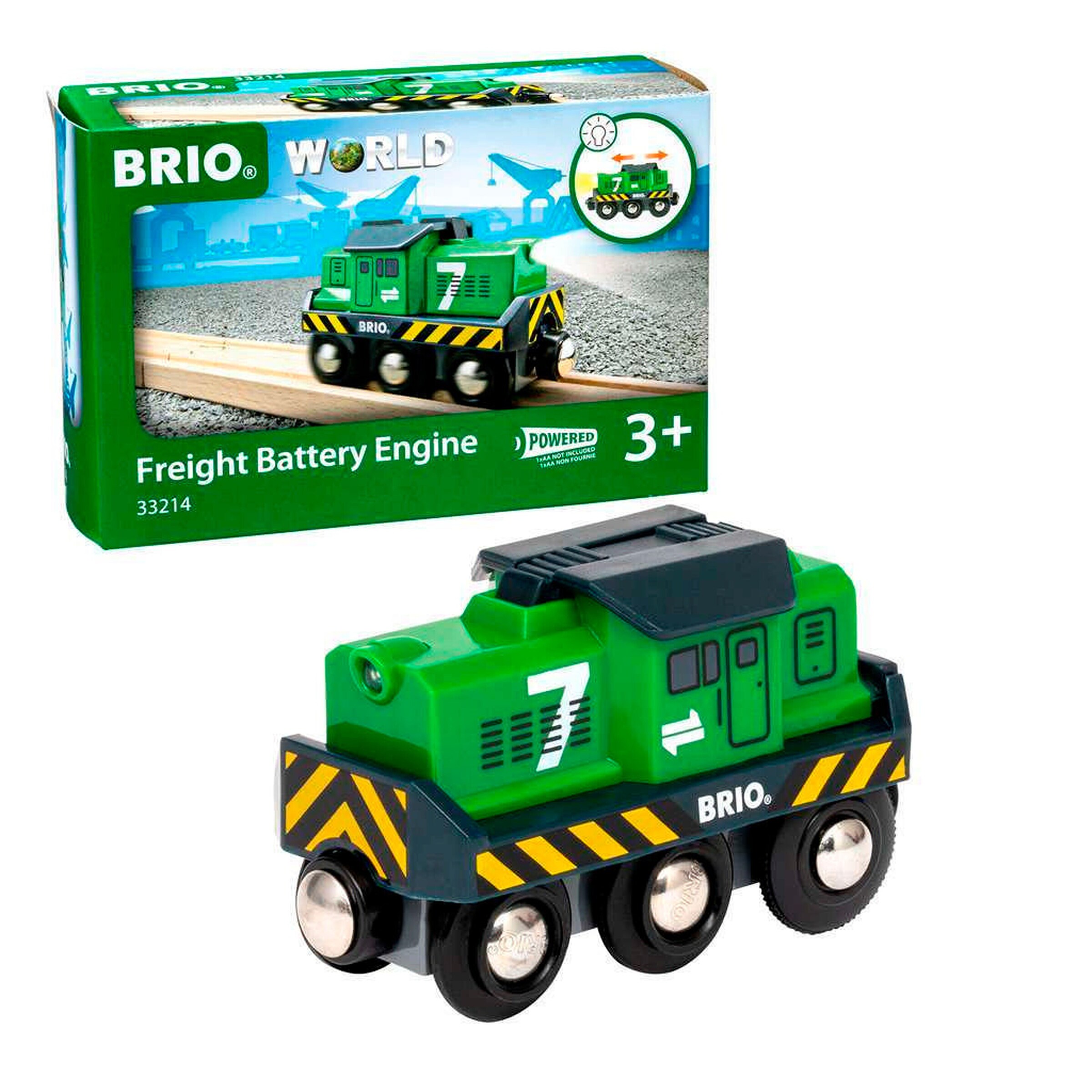 BRIO Batterie-Frachtlok