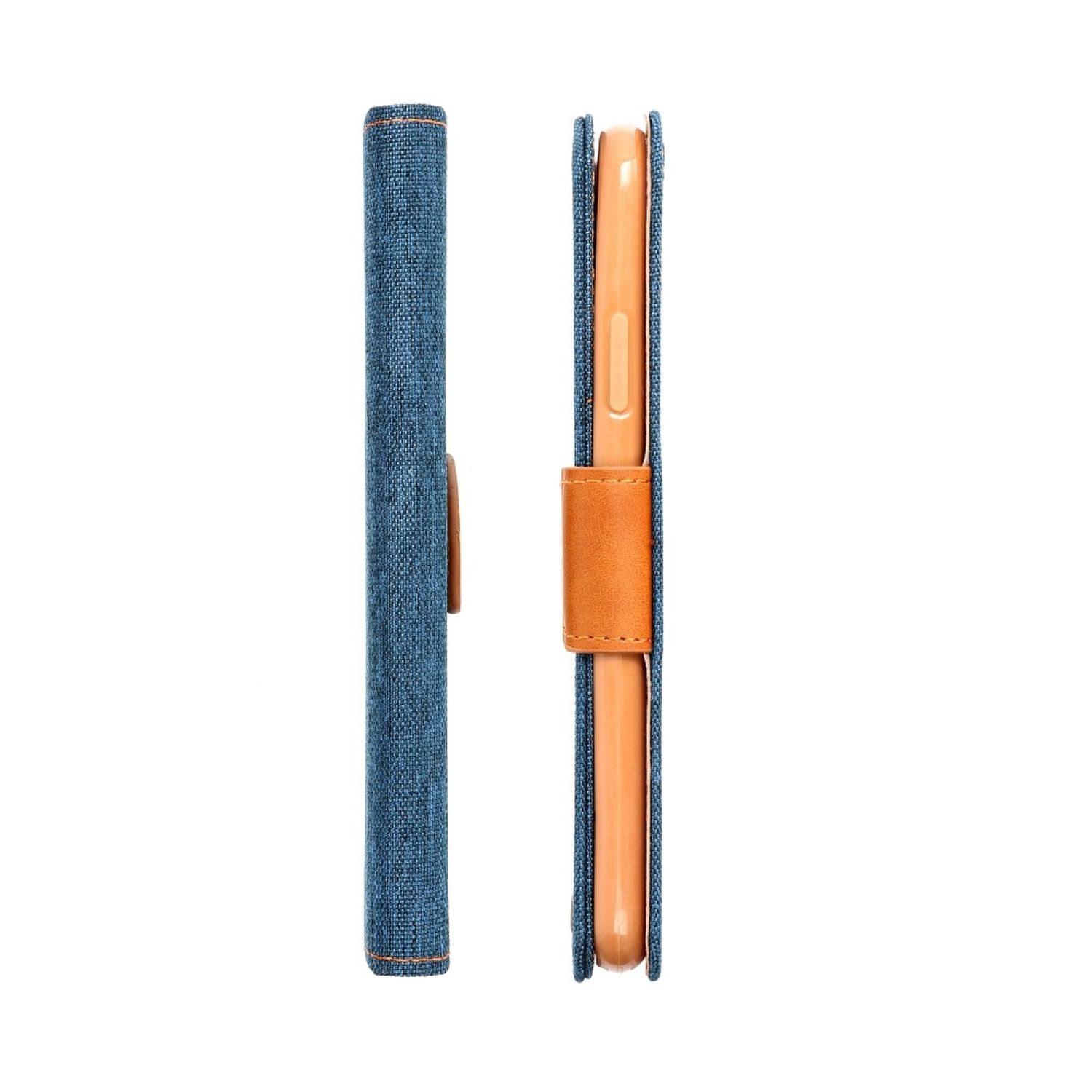 Apple iPhone XS Hülle Case Handy Cover Schutztasche Etuis Schutzhülle Blau Neu