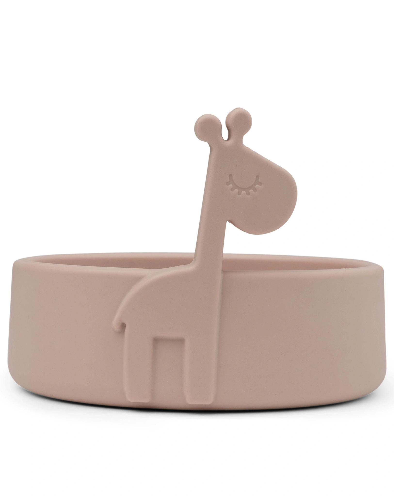 Geschirr-Set PEEKABOO FIRST MEAL - DEER FRIENDS 3-teilig in rosa