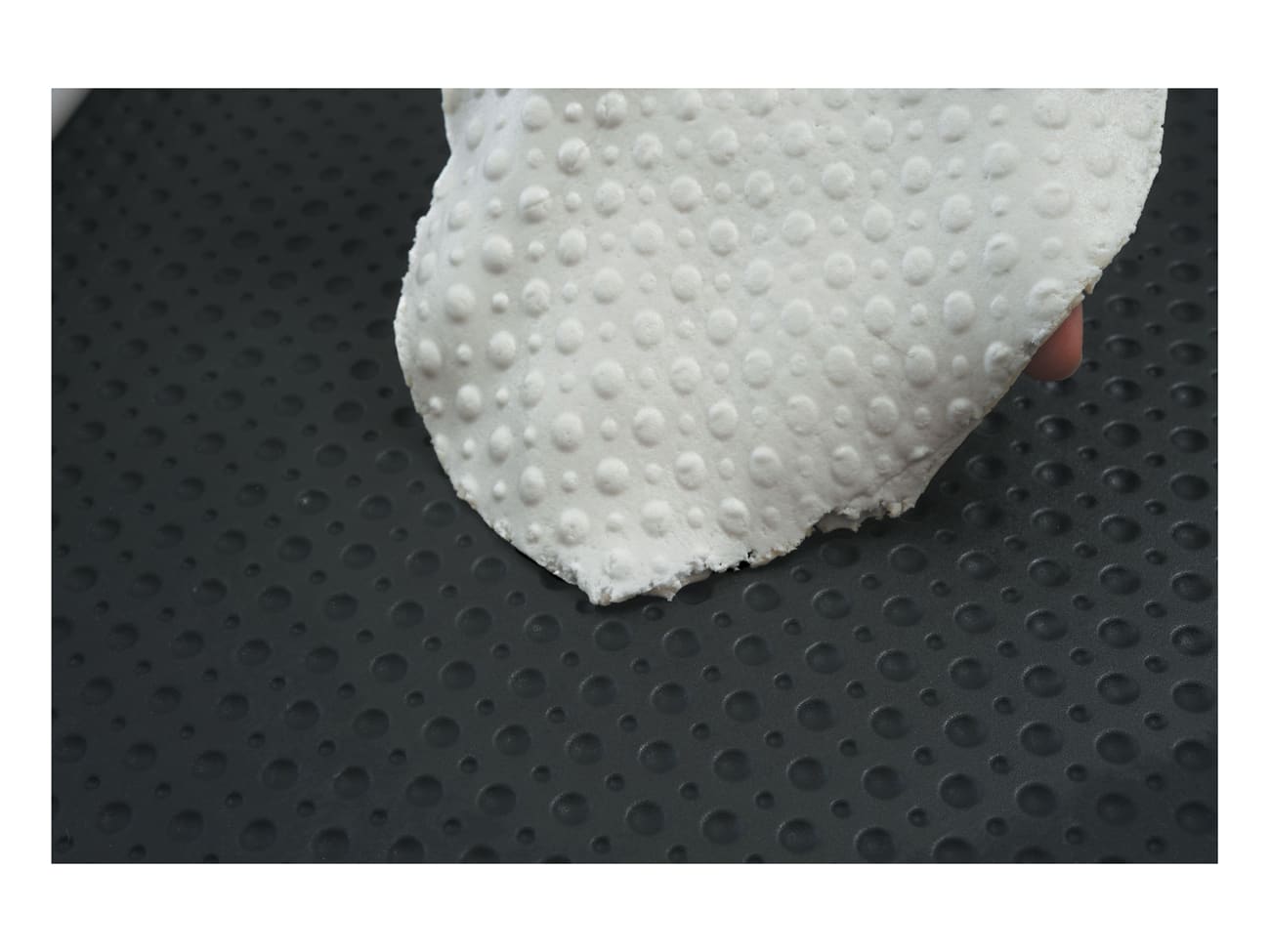 Tapis silicone motif pois - pour moule à bûche silicone - Silikomart