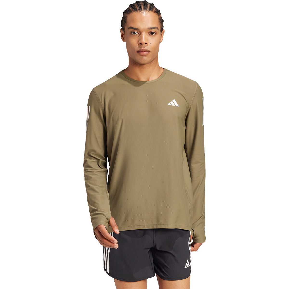 adidas Own The Run B Langærmet Løbe T-shirt Herre