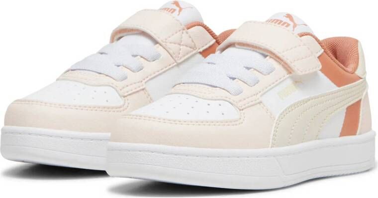 Puma Caven 2.0 Block AC+ PS Caven 2.0 sneakers wit ecru koraal