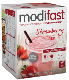 Modifast Intensive Weight Loss Milkshake Strawberry 440GR