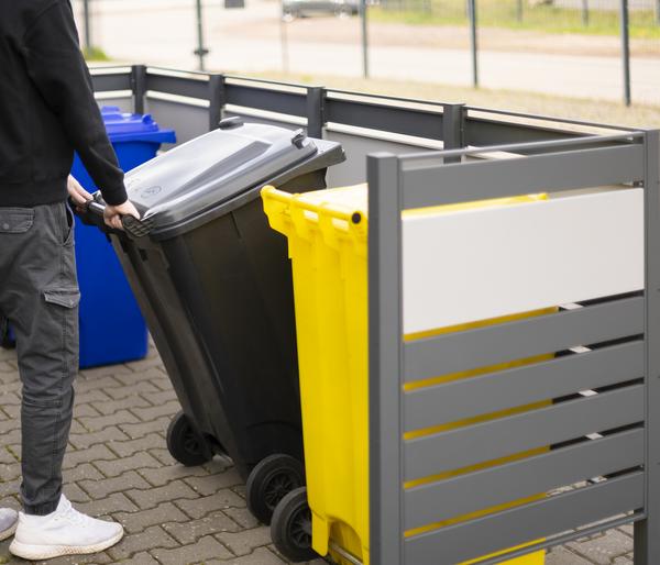 Westmann Mülltonnenverkleidung Planum 4er