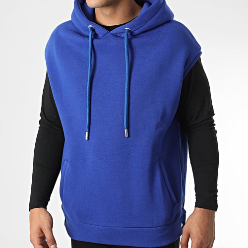 Sweat Capuche Sans Manches KL-2100 Bleu Roi