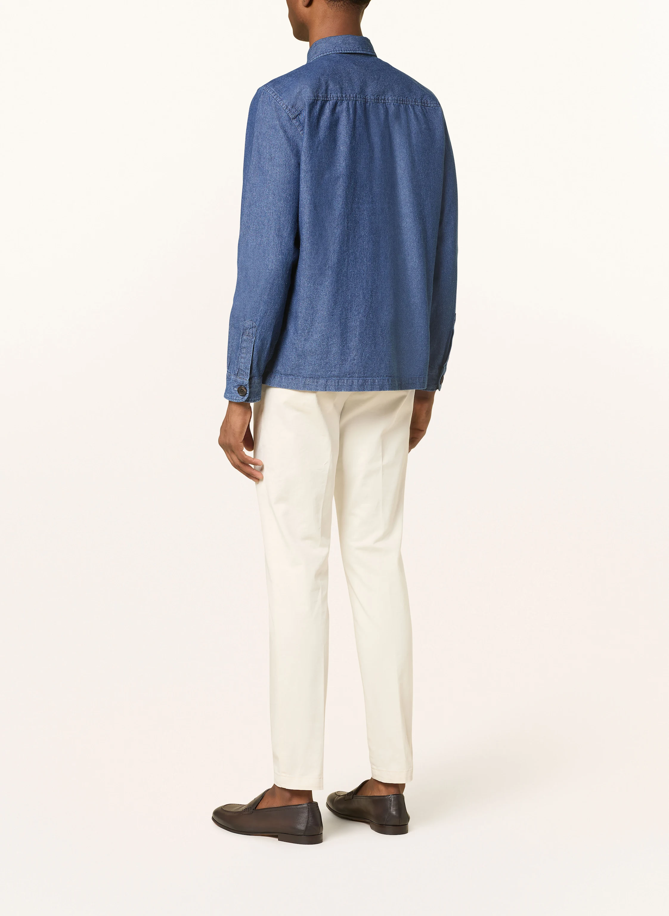 STROKESMAN'S Overshirt in Jeansoptik