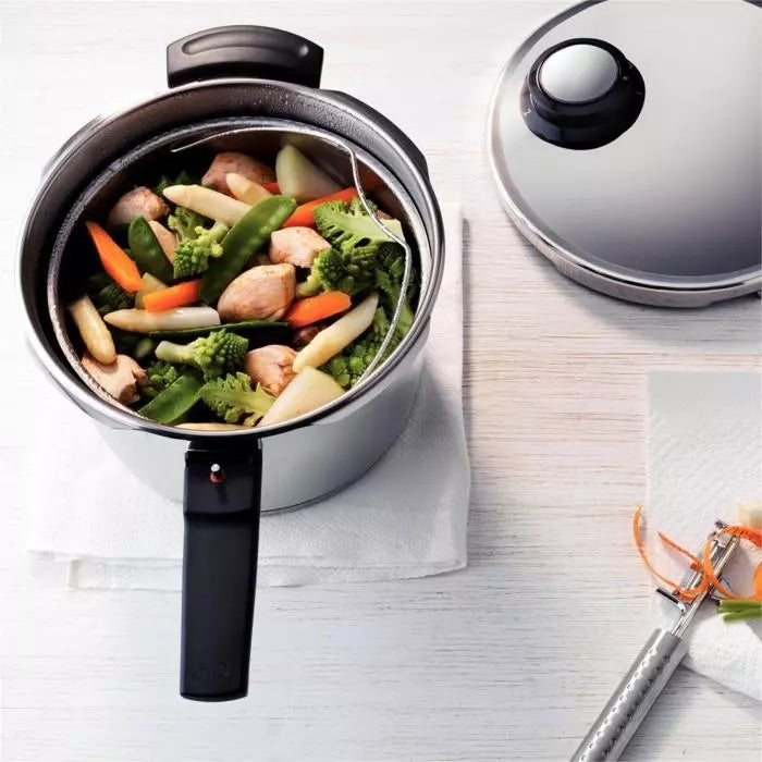 Fissler Vitavit Premium Snelkookpan set - 3.5L en 6L met Stoominzet