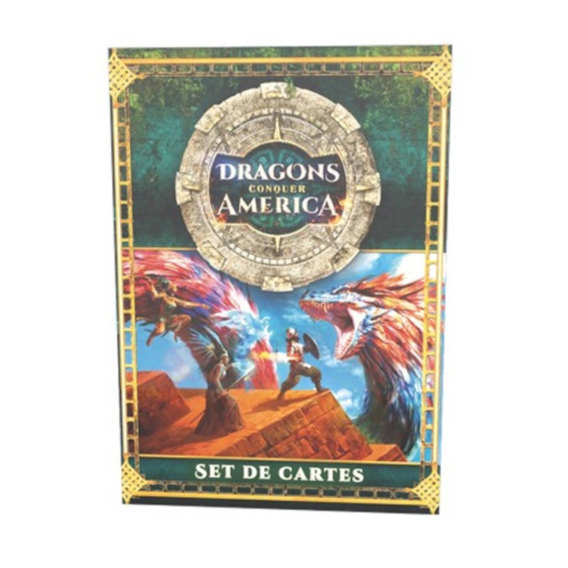 Dragons conquer America - Set de cartes