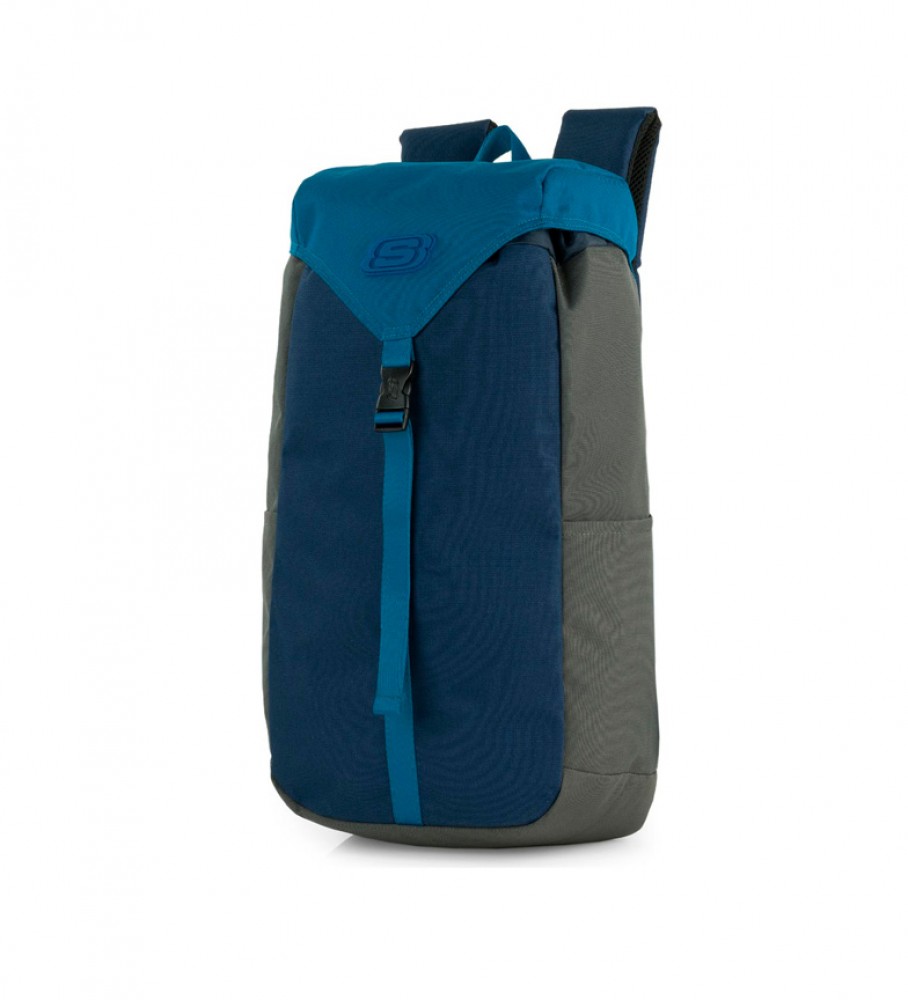 Mochila Skechers S1038 azul - 26x46x14 cm -