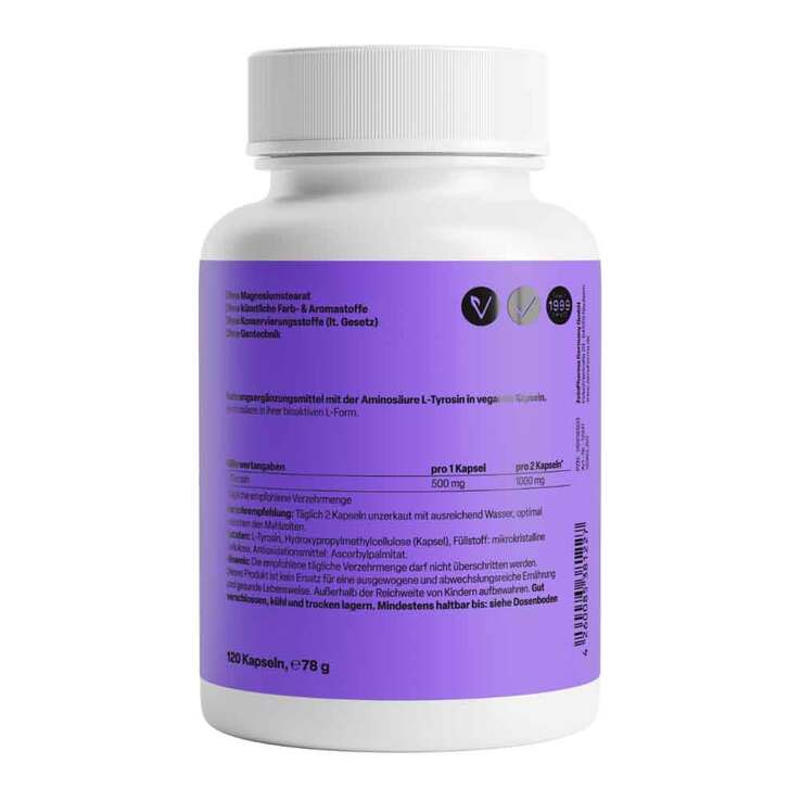 L-Tyrosine Caps, 120 St