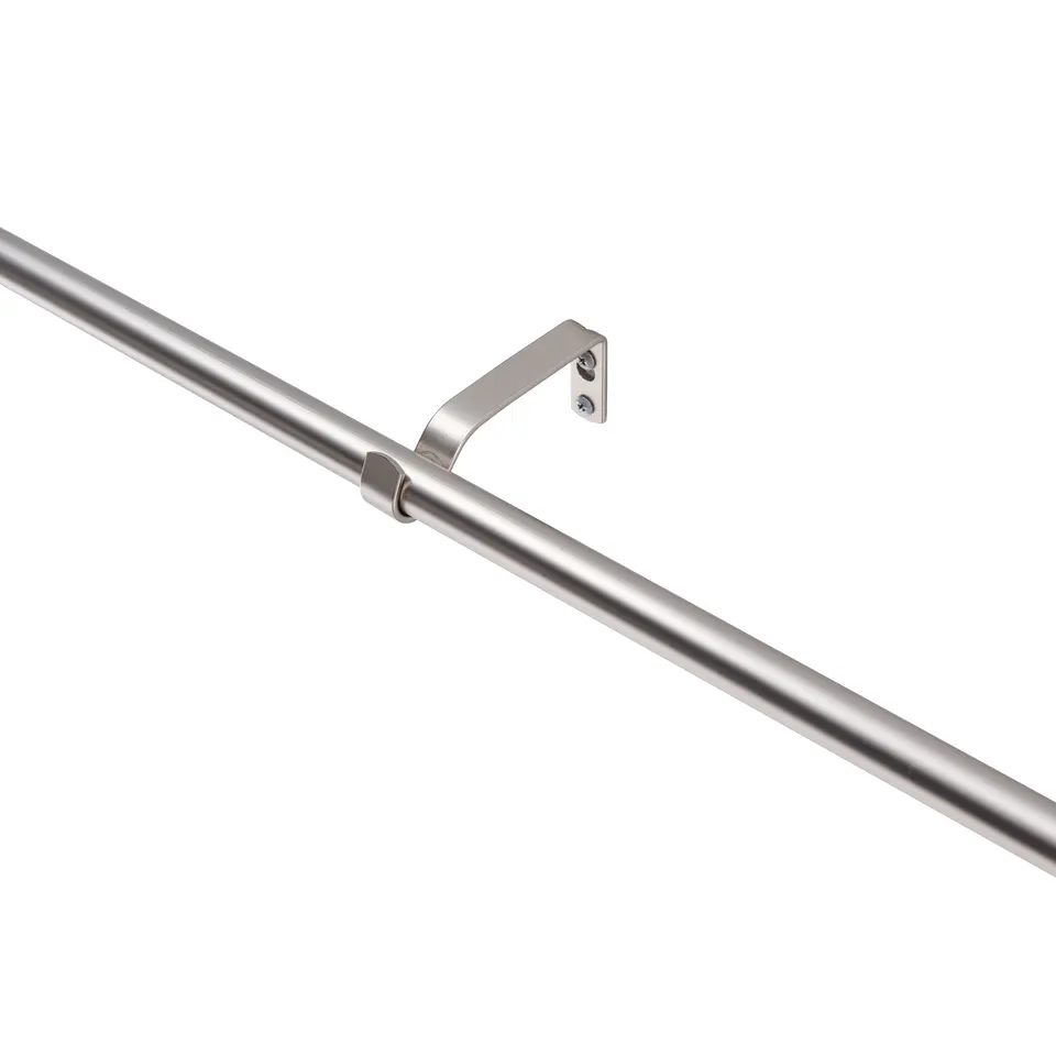 Uitschuifbare Gordijnroede - Aanpasbaar - Stang van 90-170 cm - Zilver