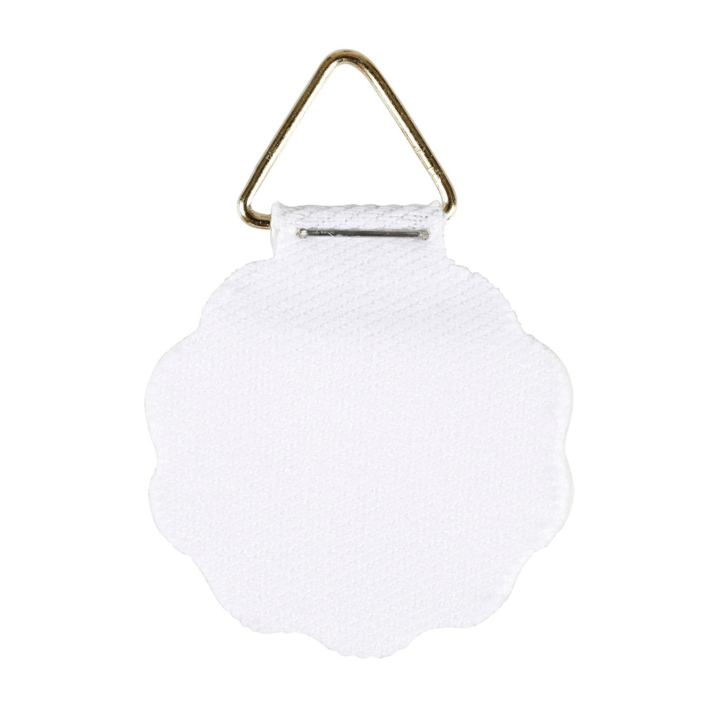 Lot de 6 attaches adhésives papier blanc D 30cm