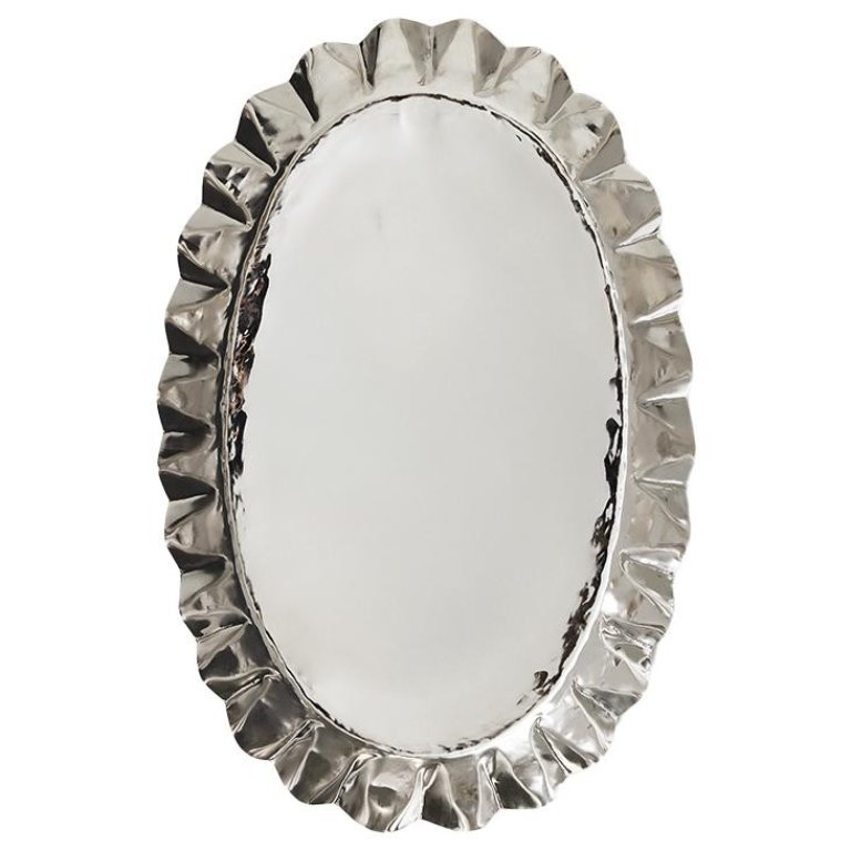HKliving New Classics schaal Large Chrome