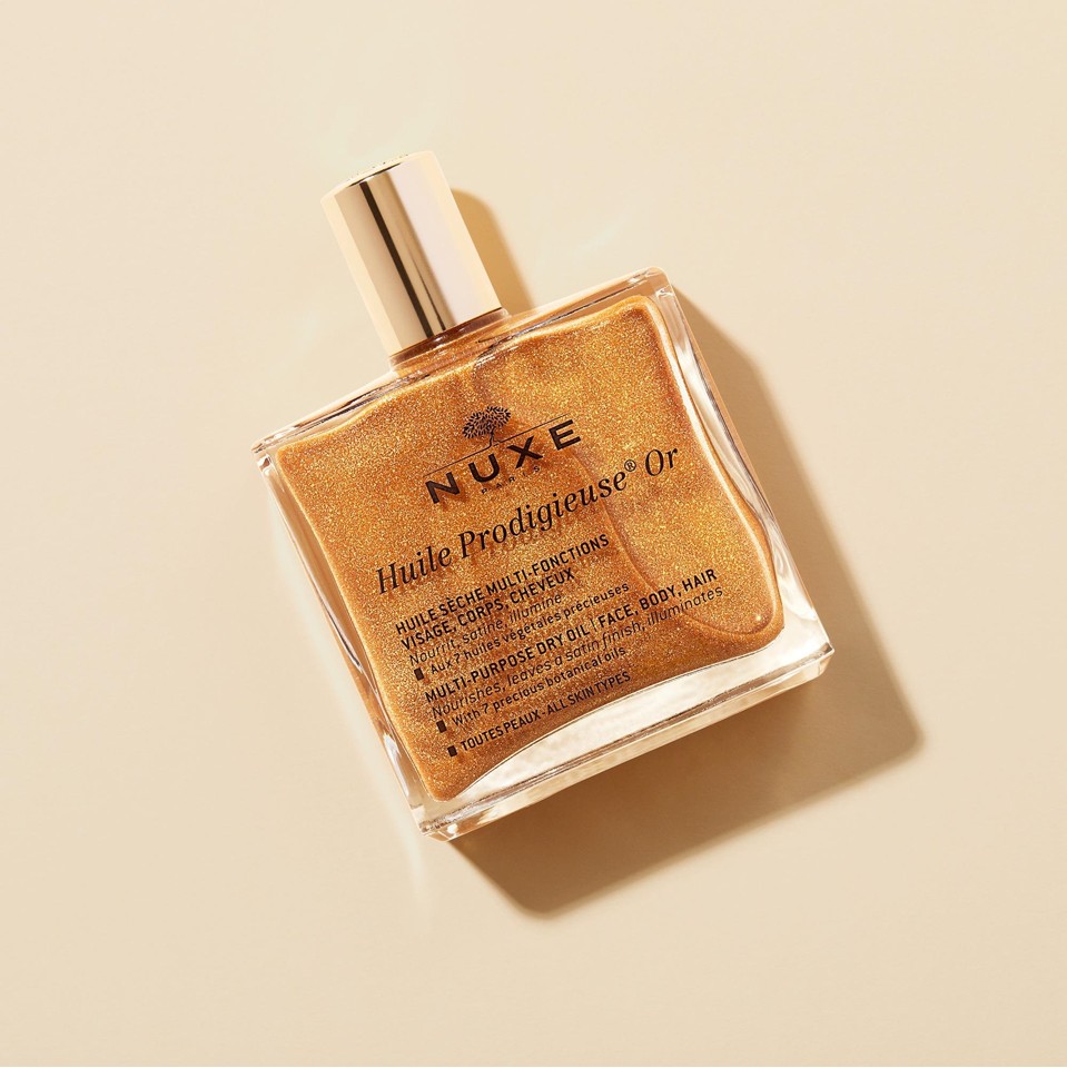 Nuxe - Huile Prodigieuse Golden Shimmer Face and Body Oil 50 ml - Kropsolie