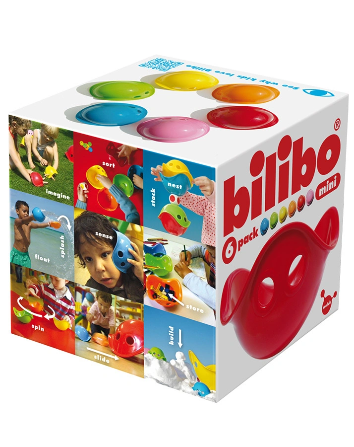 Spielbox BILIBO 44-teilig in bunt