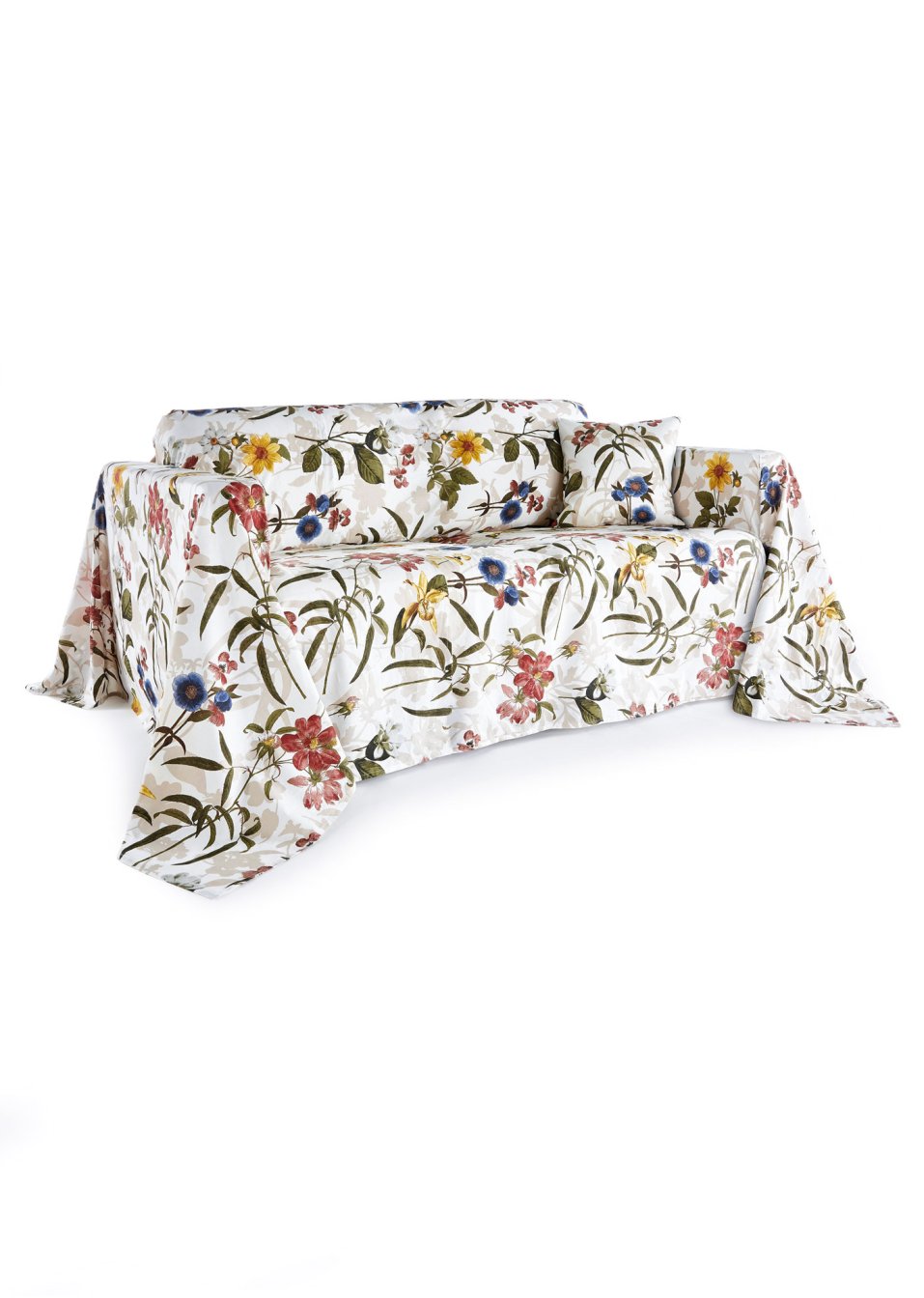 Dessus de lit à motif floral