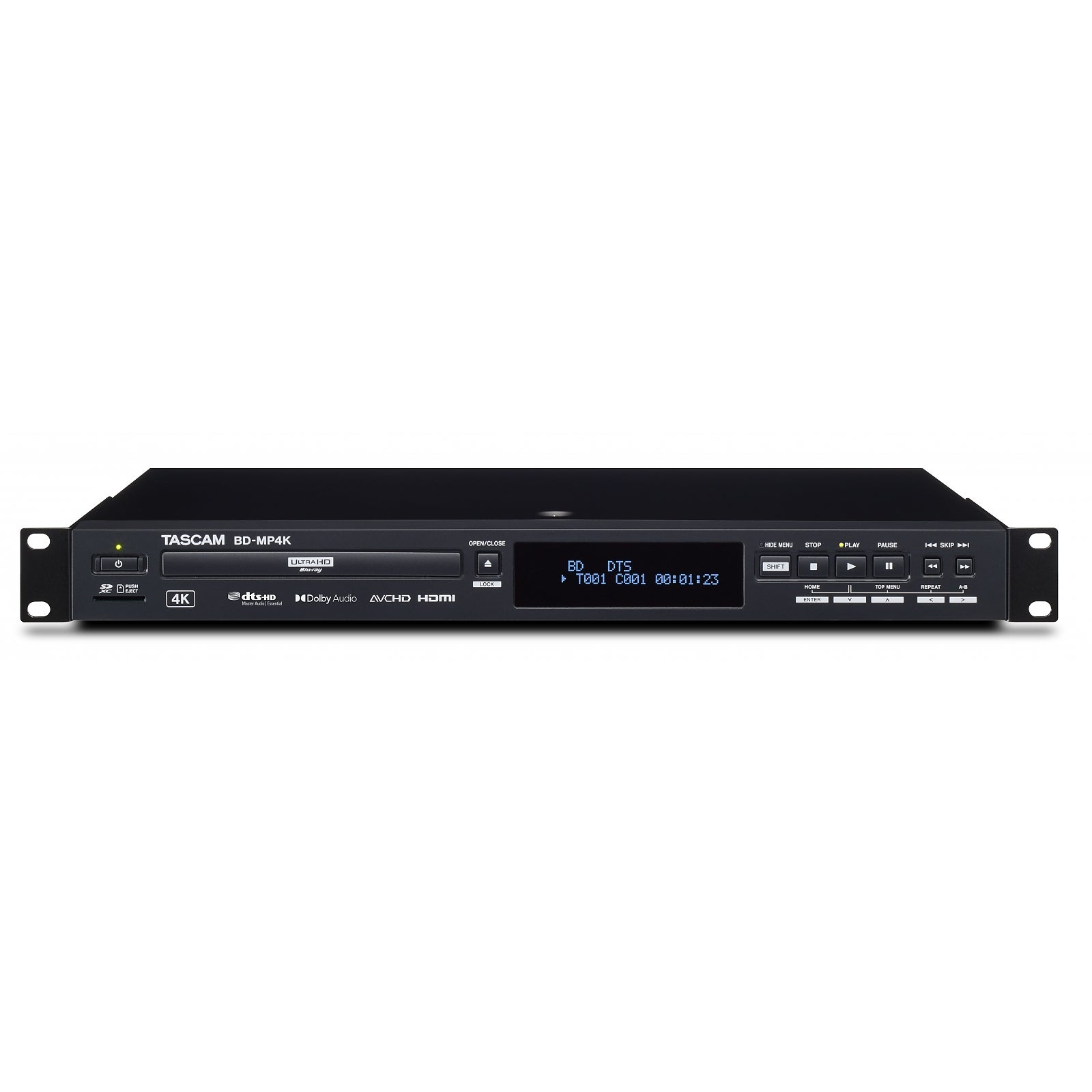 Tascam BD-MP4K 4k UHD Blu-ray speler