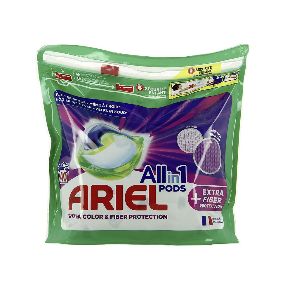 Lessive Ariel Pods Tout en un 40 lavages