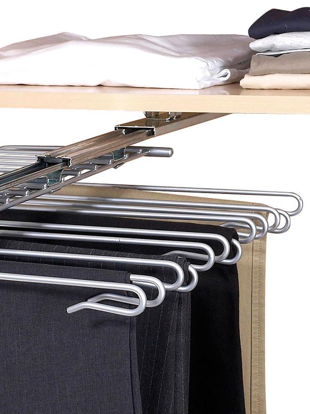 Schrankauszug Hosenbügel, für 12 Hosen