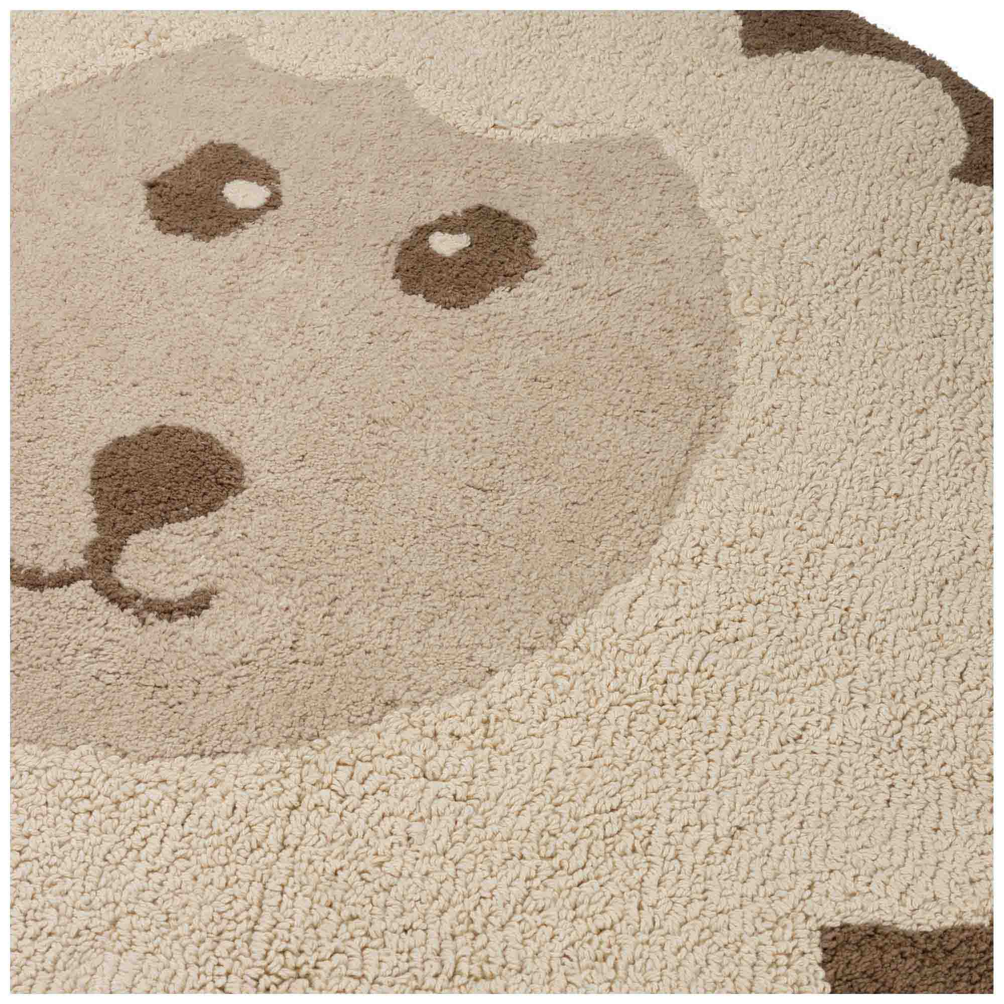 Prénatal vloerkleed schaap beige