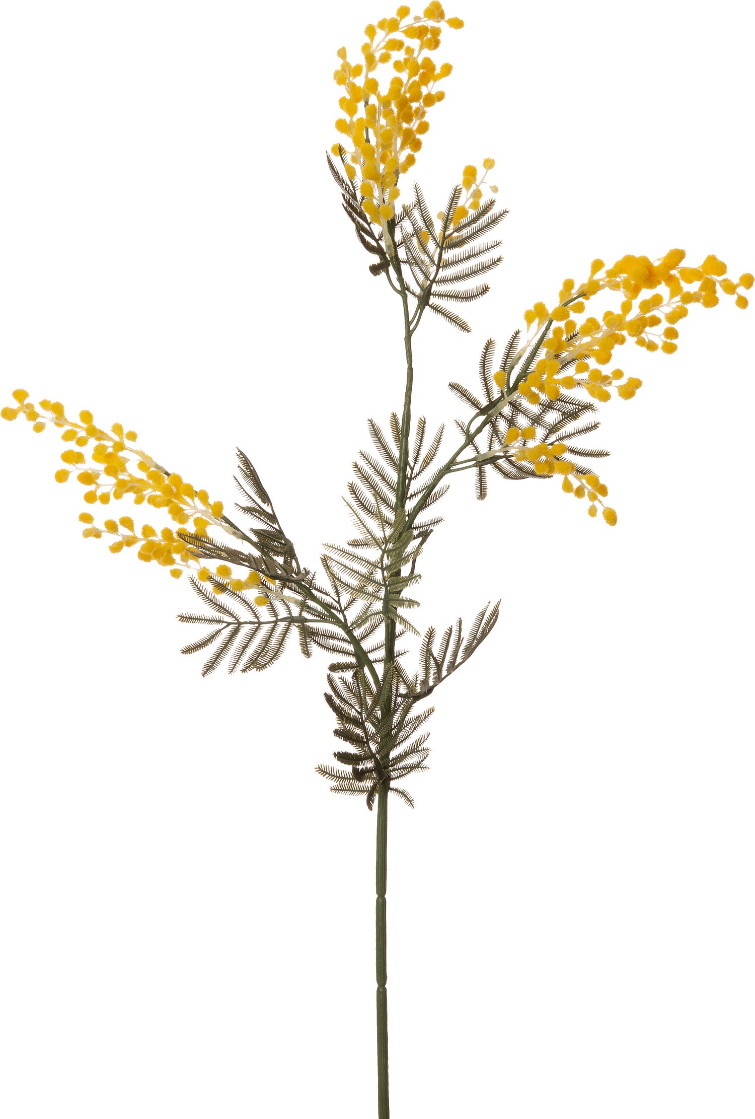 Intratuin kunstbloem Mimosa geel 86 cm