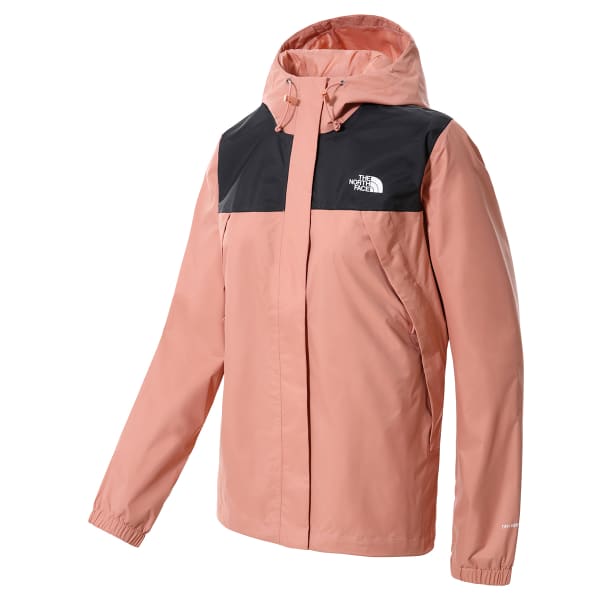 Veste randonnée THE NORTH FACE W ANTORA JKT TNF BLACK/ROSE DAWN