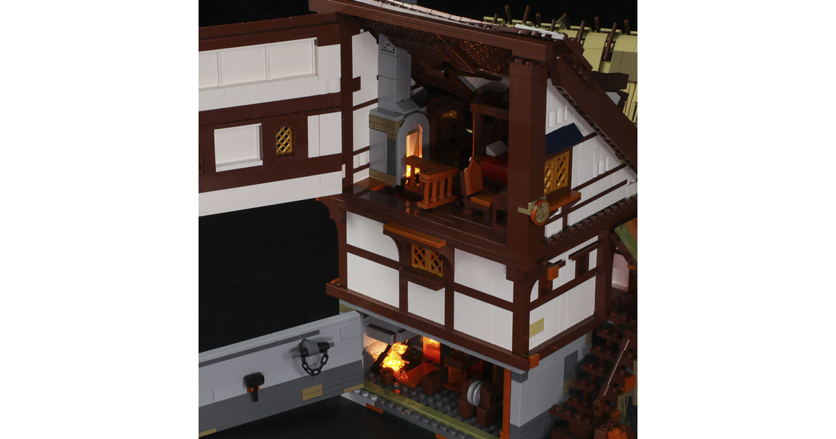 LumibricksMiddle Ages - Medieval Market Constructiespeelgoed  (F9015)