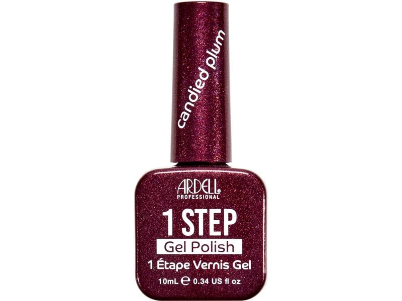 Ardell Nagelgel 1 Step Gel Candied Plum Schnell trocknender UV-Lack, leuchtende Farben