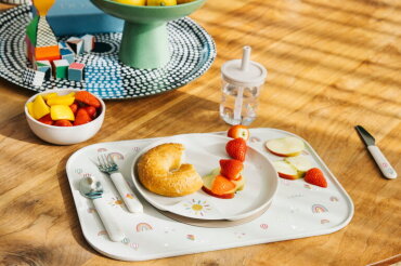 Kinderbestekset Mepal Mio 3-delig - Sunshine & Rainbow