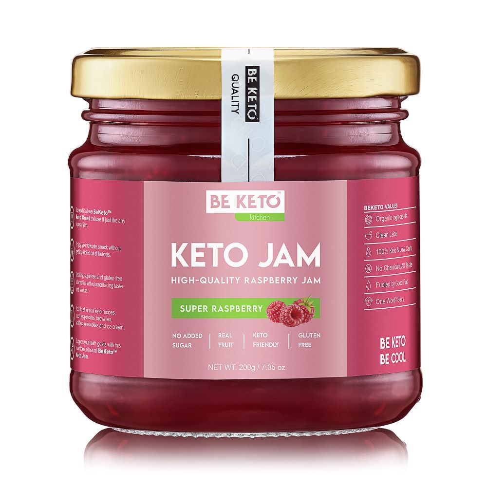 Be Keto Syltetøy Bringebær