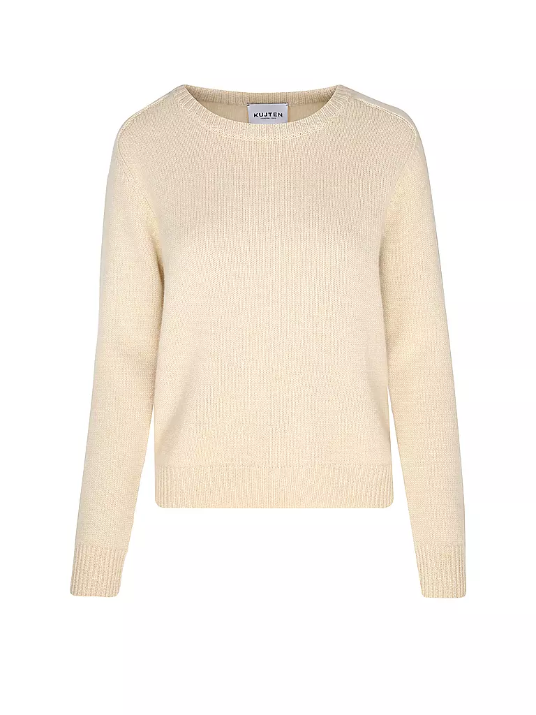 KUJTEN Kaschmirpullover NANAMI creme