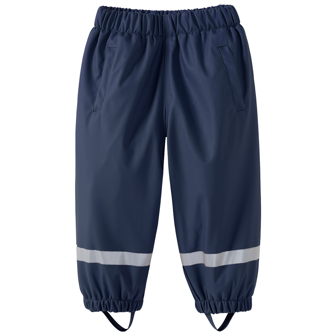 Famy Baby Regenhose mit gestepptem Futter dunkelblau