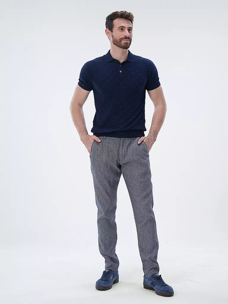 GRAN SASSO Poloshirt dunkelblau