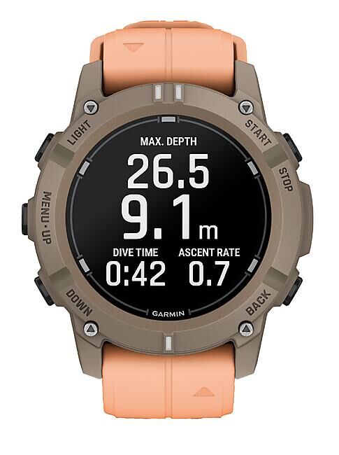 GARMIN - ORDINATEUR DE PLONGEE DESCENT G2 BRACELET SILICONE