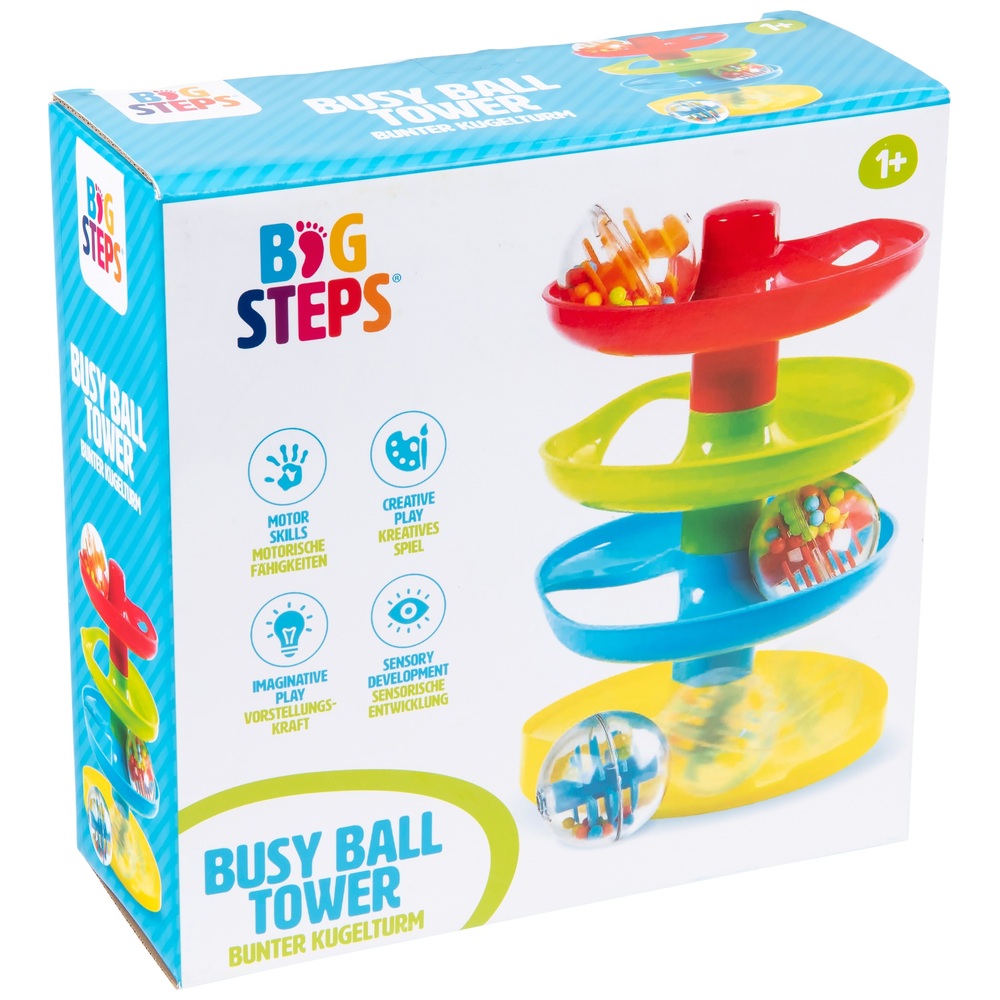 Big Steps Busy Ball Tower