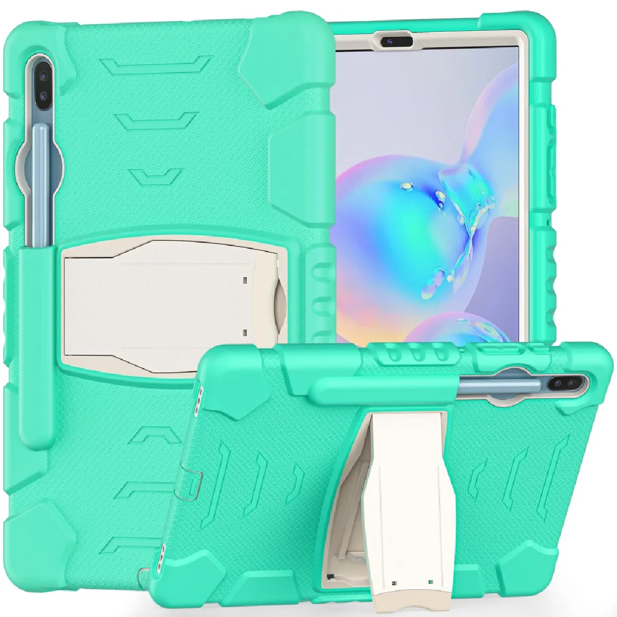 Coque Samsung Tab S6 - Menthe verte