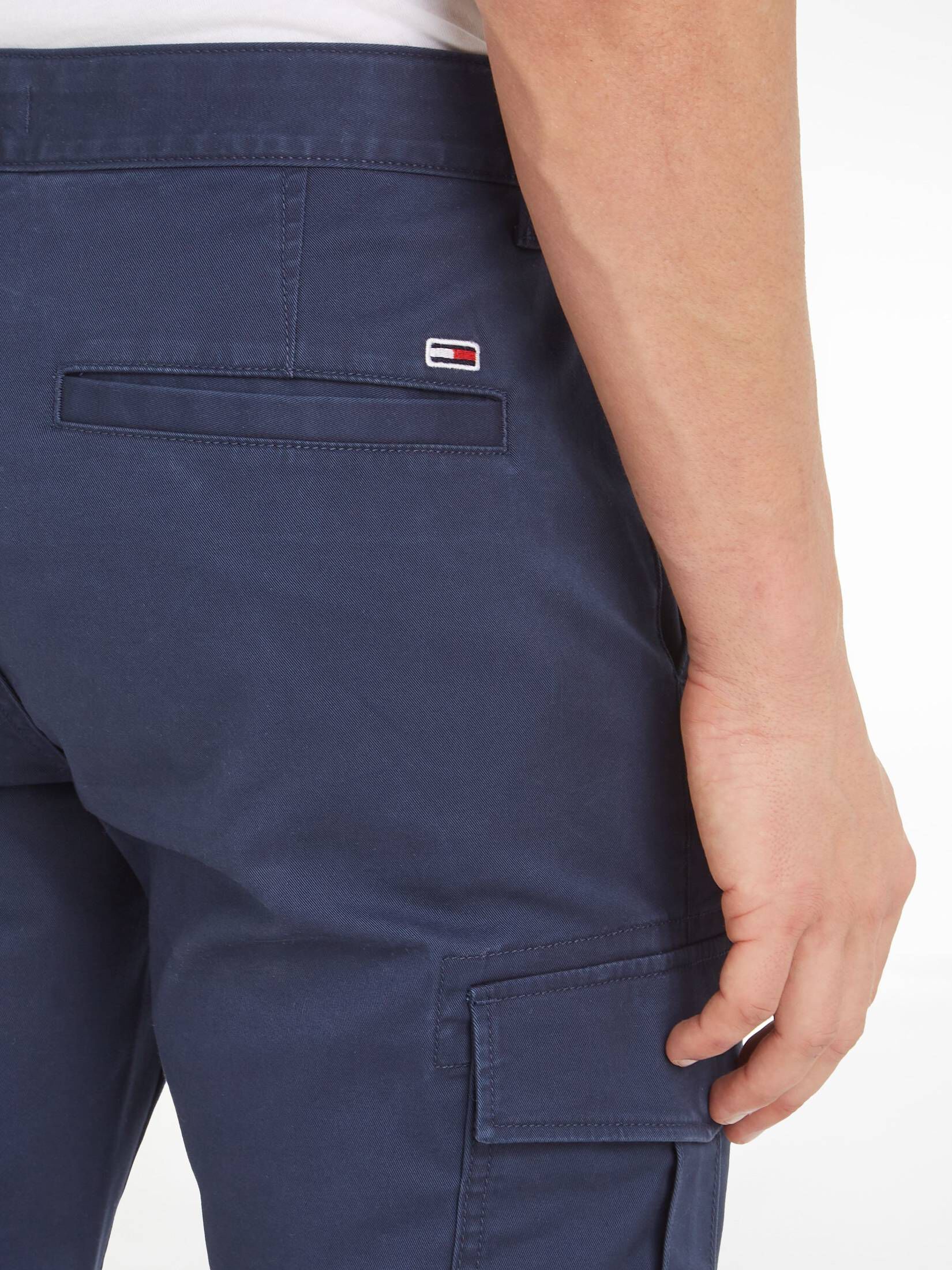 Tommy Jeans| Herren Cargohose AUSTIN mit Bio-Baumwolle Slim Fit