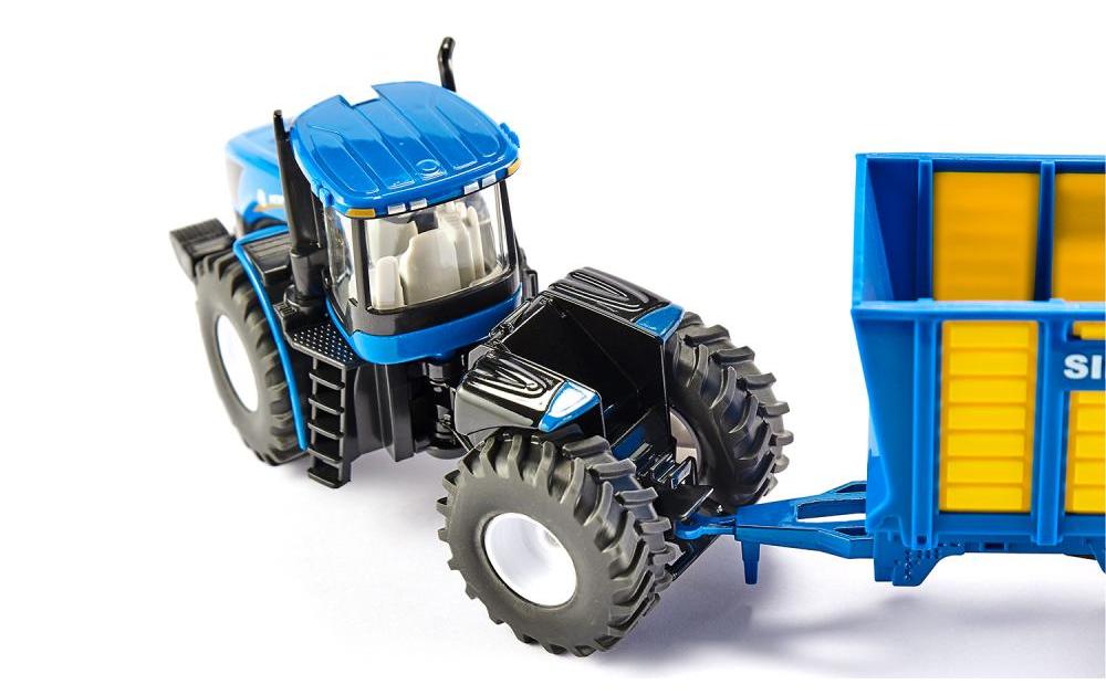 Traktor New Holland T9.560 mit Silagewagen 1:50Siku Farmer Knicklenker Traktor Modell mit Anhänger