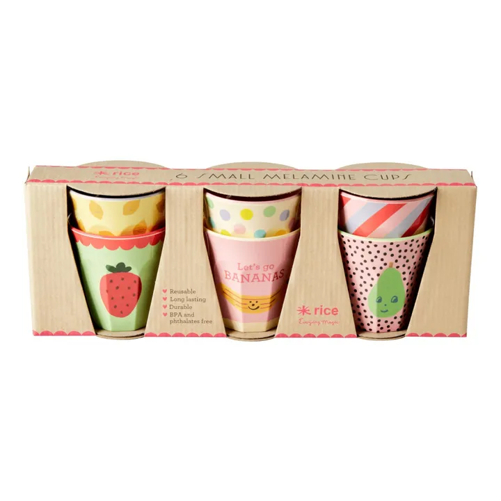 Rice Gobelet enfant Happy | Rose