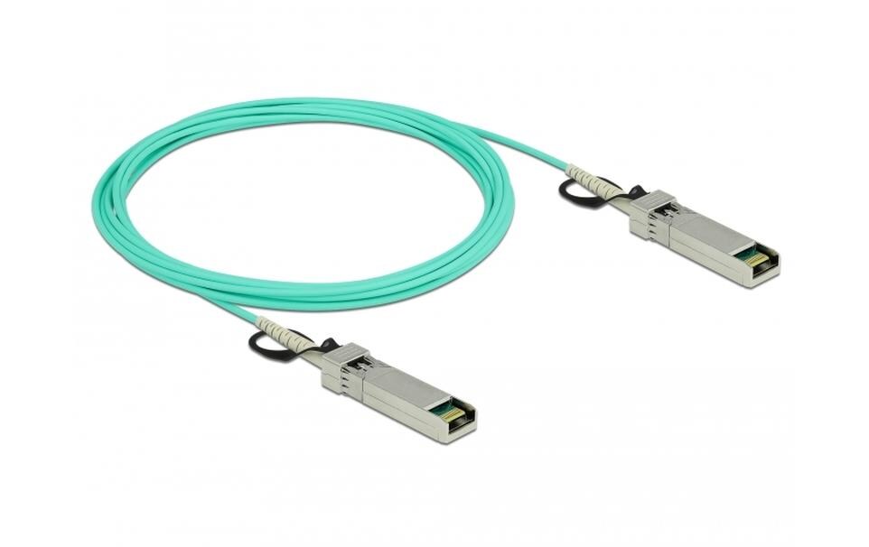 Direct Attach Kabel 10 Gbps SFP+/SFP+ 5 mDelock Aktives Optisches Kabel SFP+ 5 m