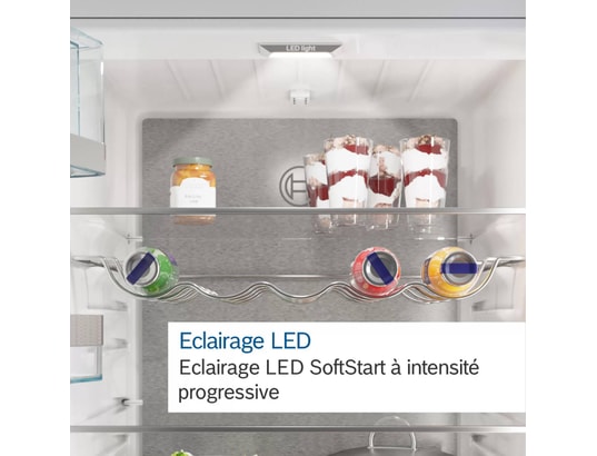 BOSCH - Réfrigérateur encastrable 1 porte KIL42VFE0 Série 4, pantographes, 187 litres