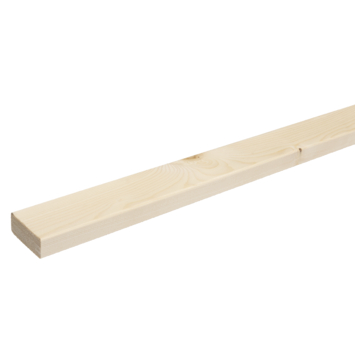 Lattenwand Decowall vuren, lengte 260 cm, 5 stuks