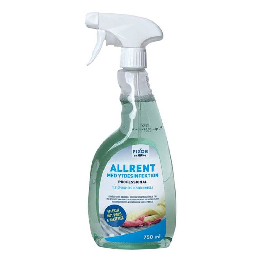 RENGJØRINGSMIDDEL NITOR ALLRENT DESINFEKSJON 750 ML