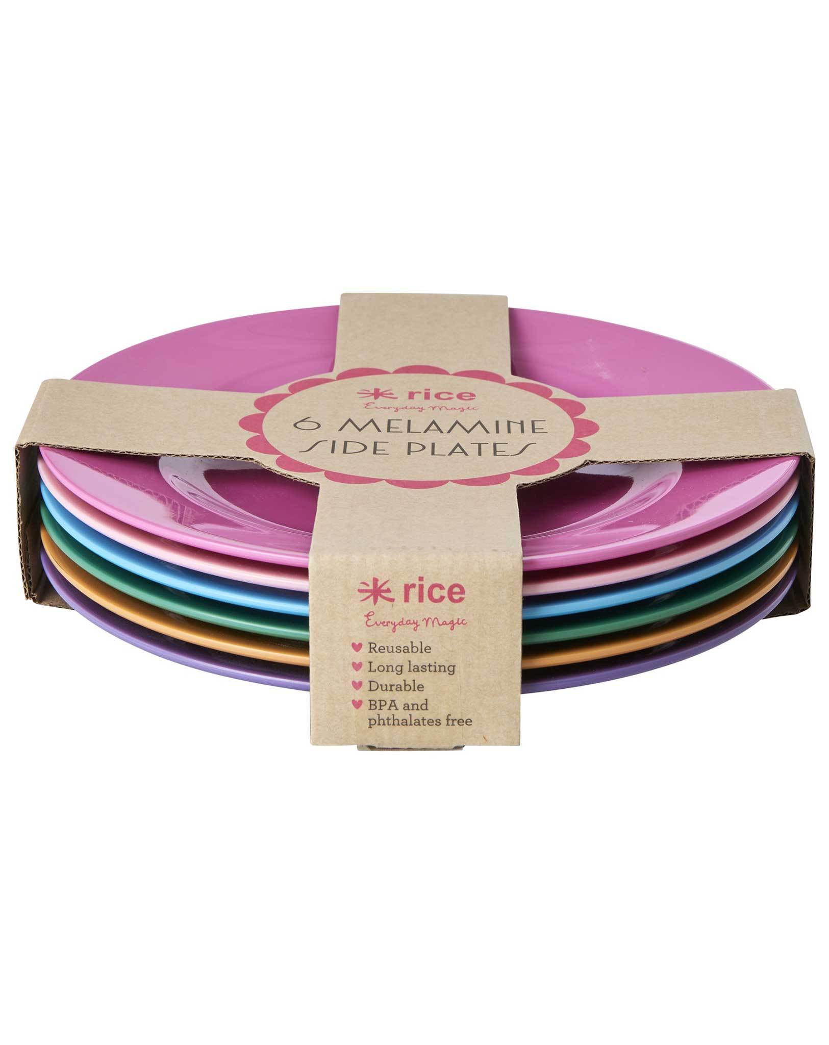 Melamin-Teller COLORS (Ø20) 6er-Set